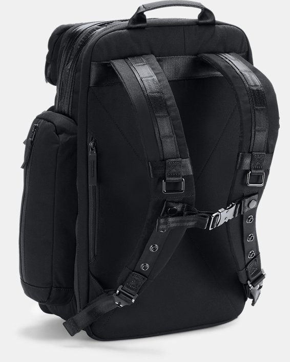 Men's UA Pro Series Rock Backpack, Black, pdpMainDesktop image number 2